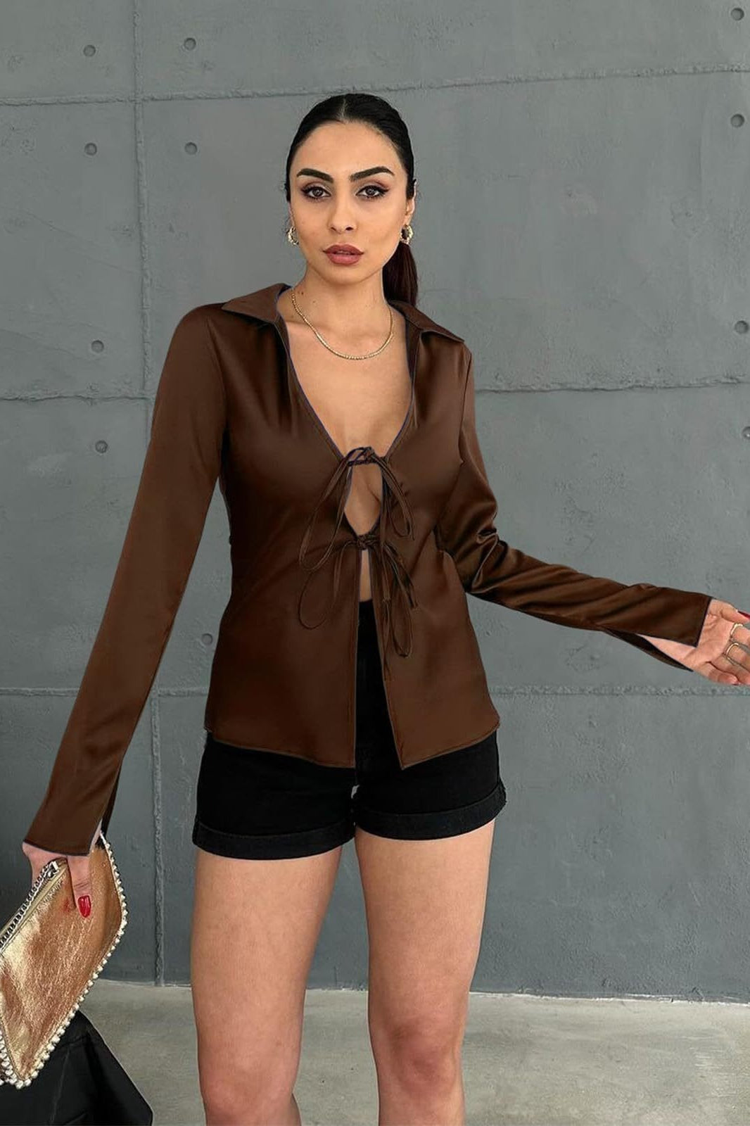 Brown
