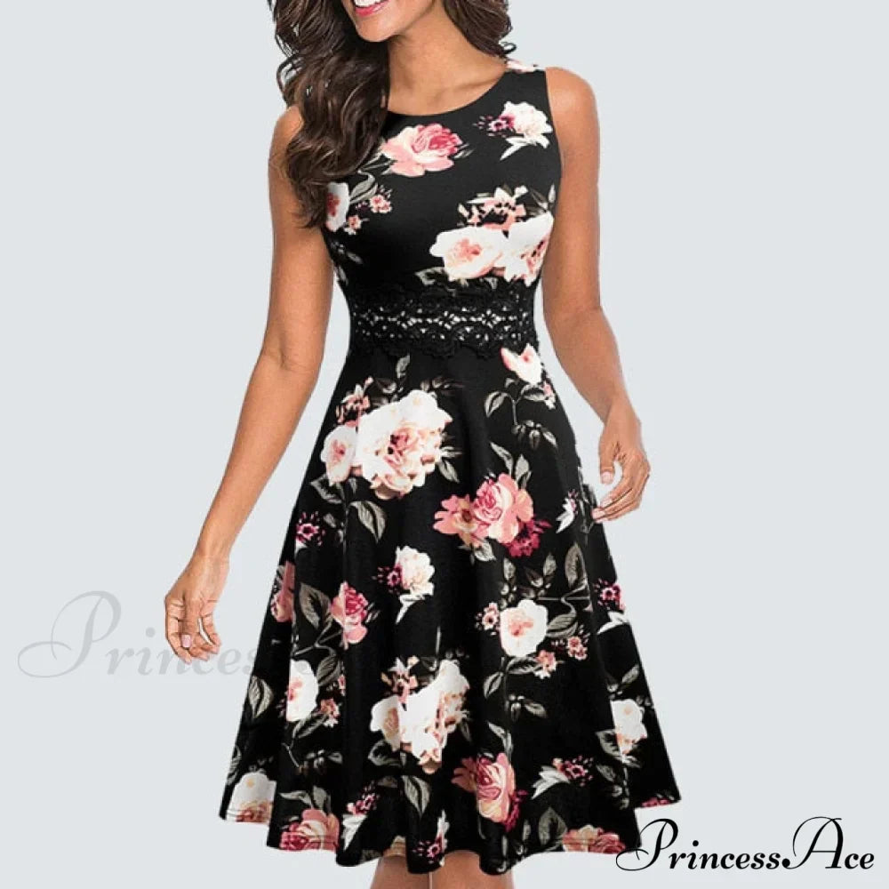 Big White Floral