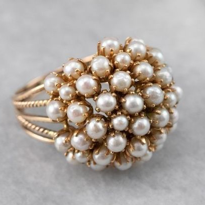 Perla Ring fascinating for any occasion
