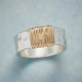 Handmade vintage gold ring