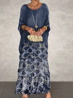 Layered Casual Maxi Dress