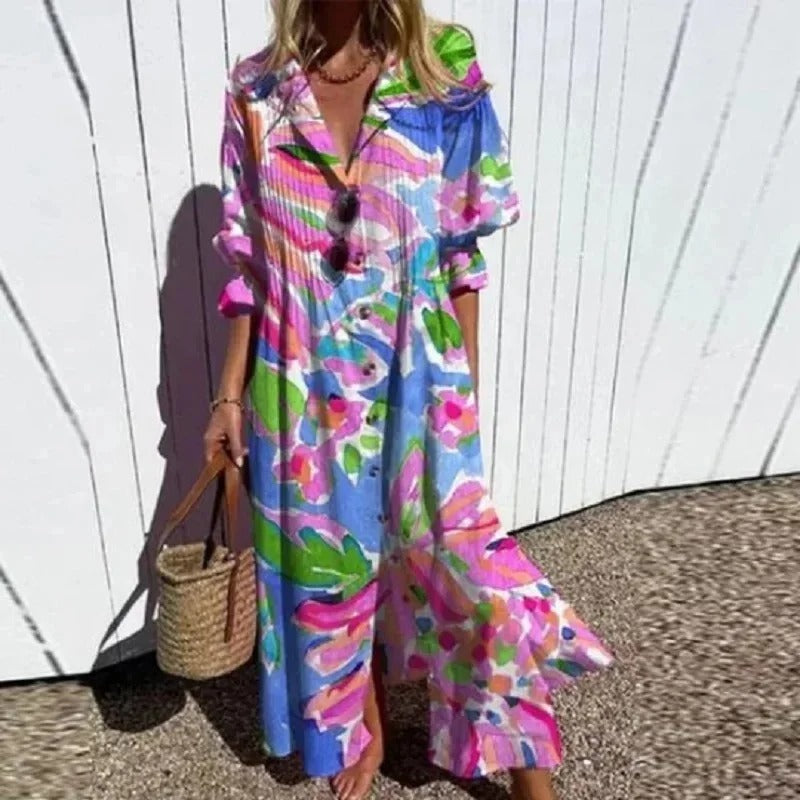 Classic boho maxi dress