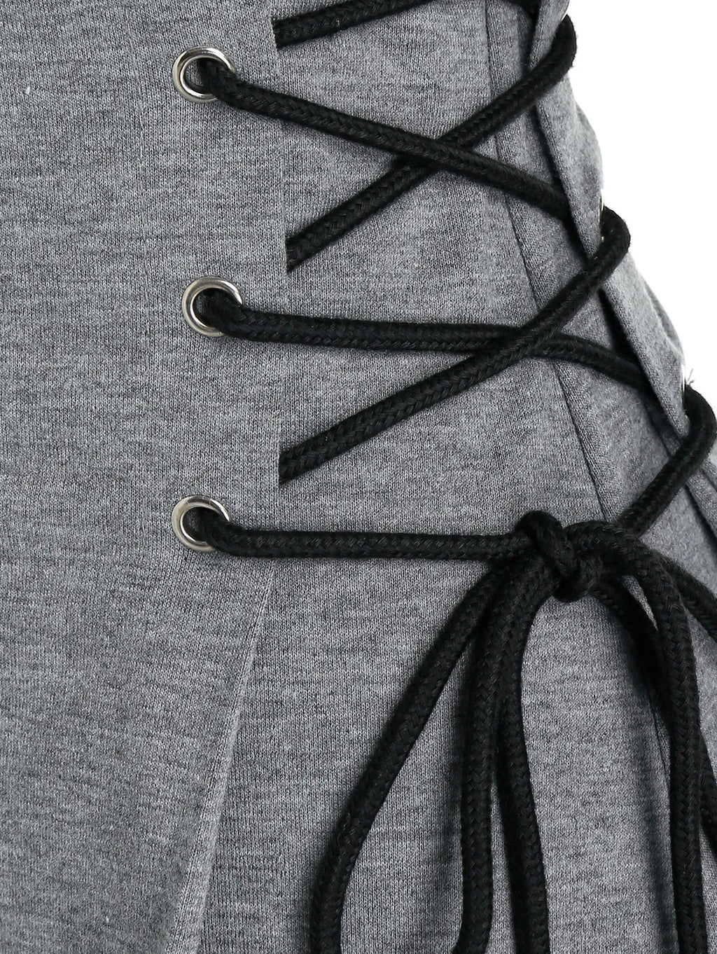 Casual-chic hooded midi dress
