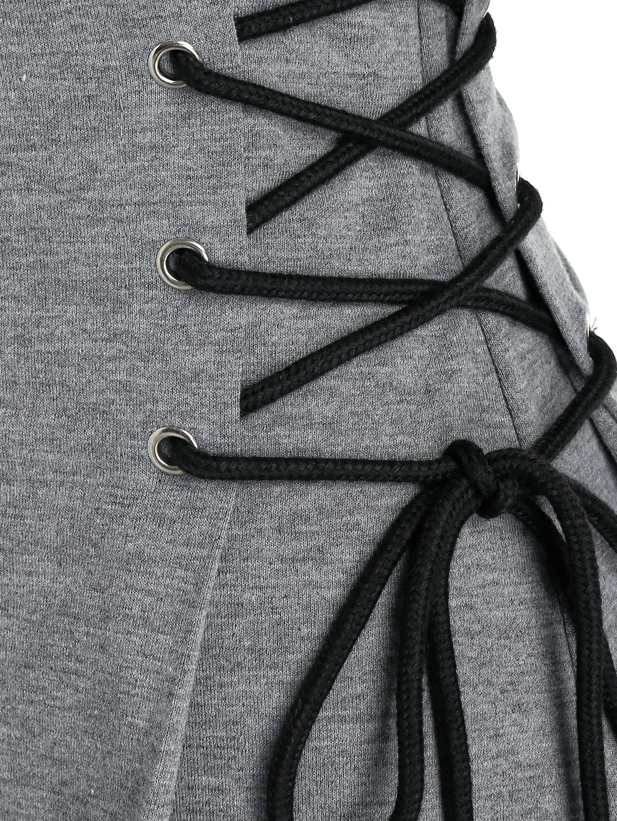 Casual-chic hooded midi dress
