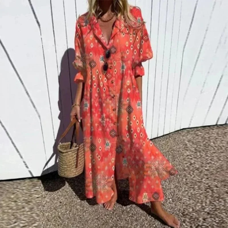 Classic boho maxi dress