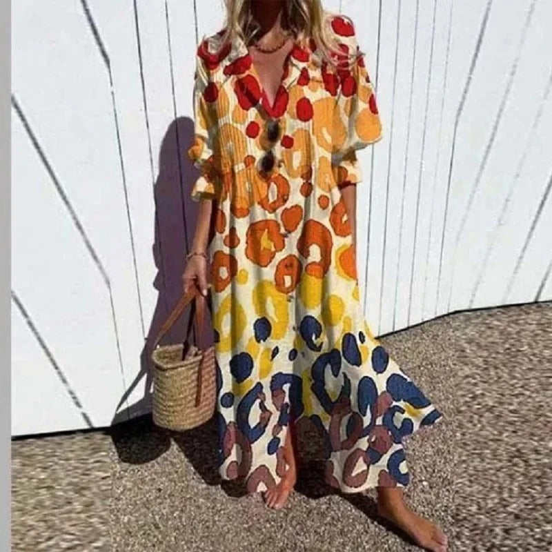Classic boho maxi dress