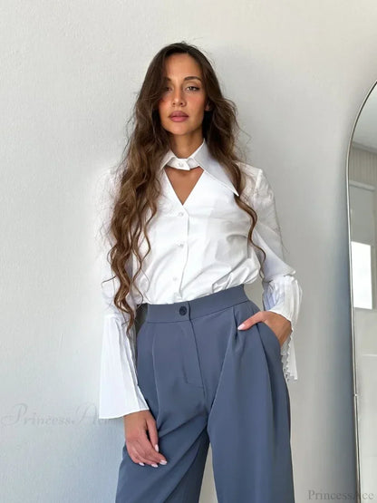 Timeless Vintage Style Blouse