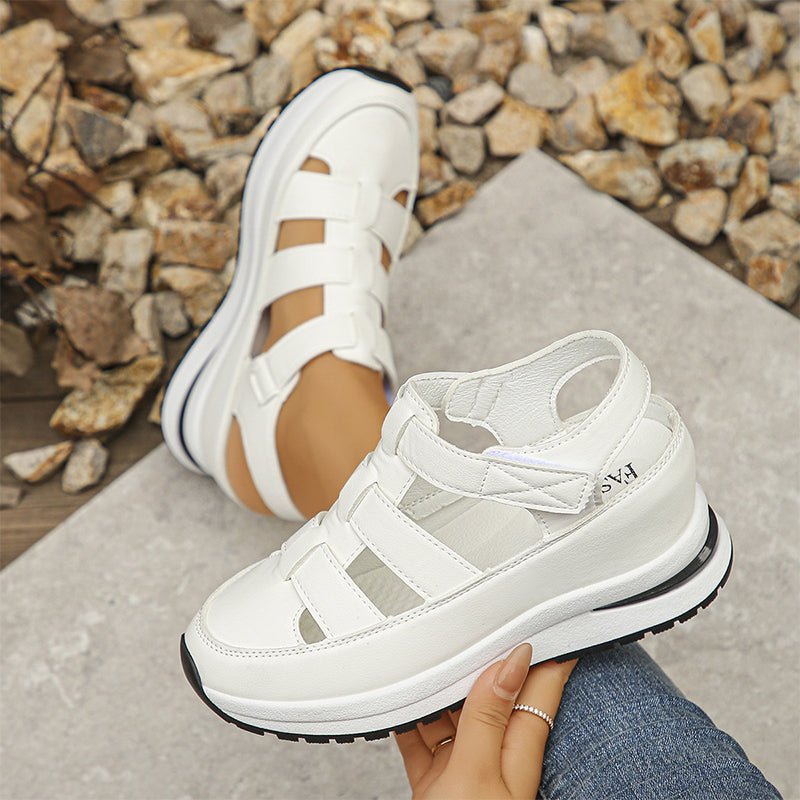 Closed toe sandals