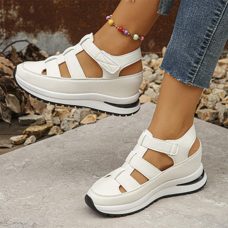 Closed toe sandals
