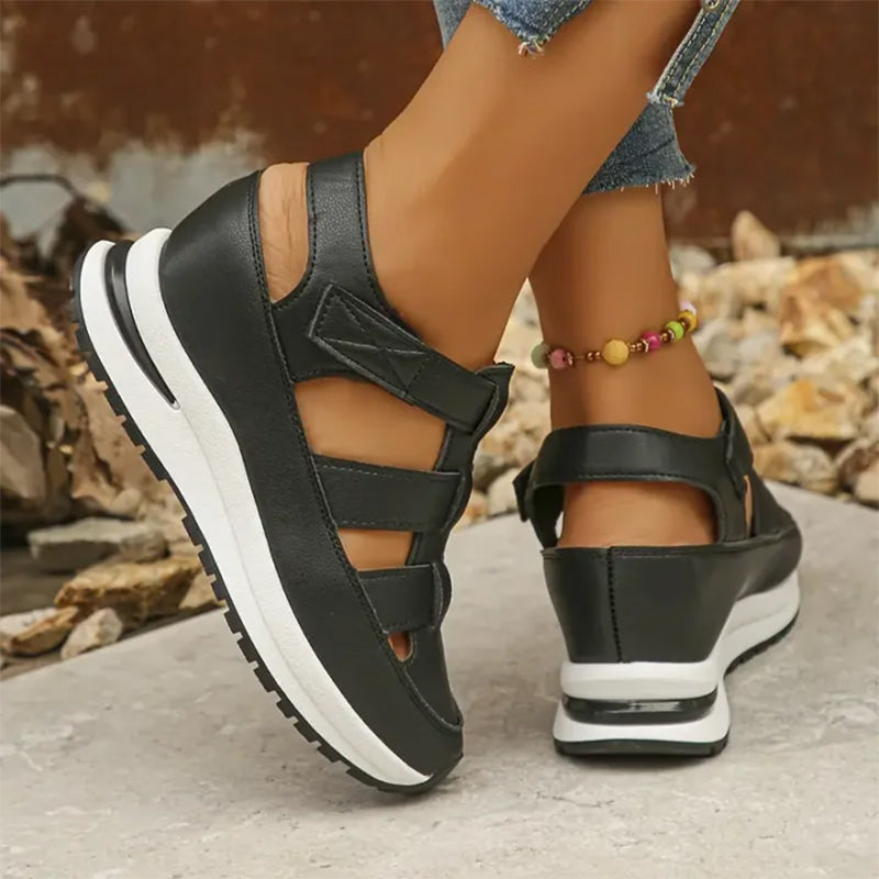 Closed toe sandals