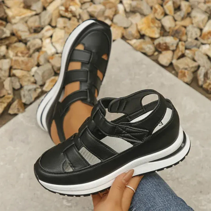Closed toe sandals